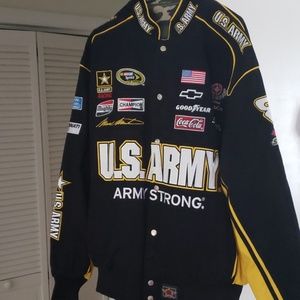 Reversible Army Racing Jacket